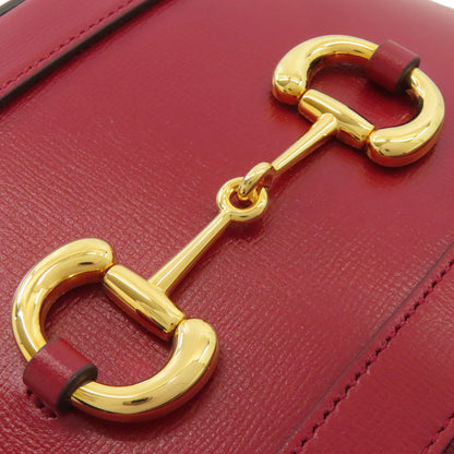 GUCCI グッチ 602118 ホースビット バケットバッグ ショルダーバッグ カーフ レディース 中古