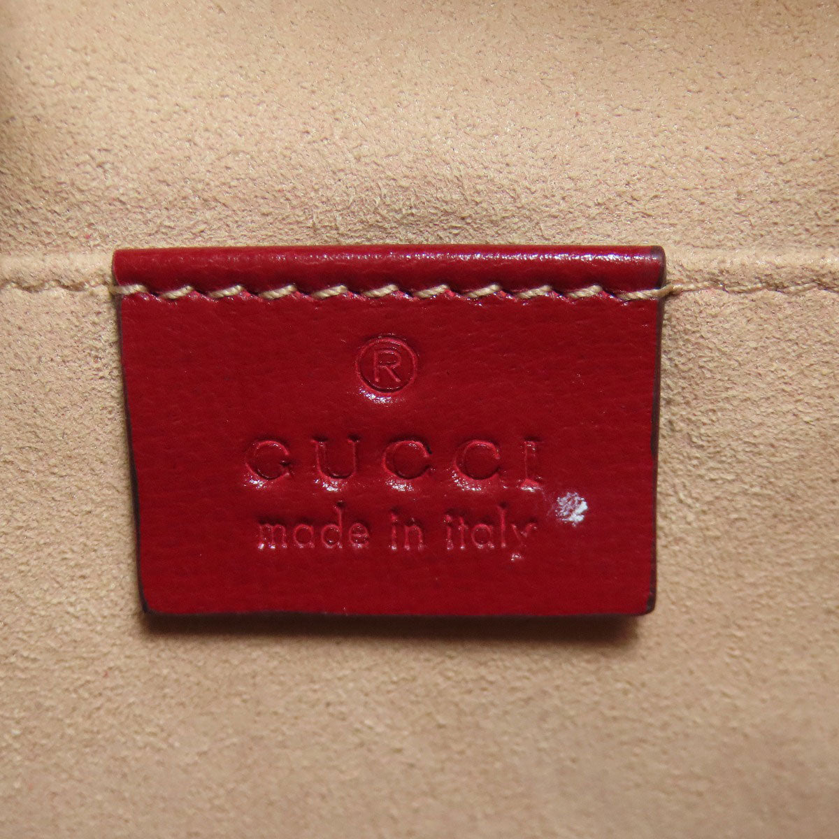 GUCCI グッチ 602118 ホースビット バケットバッグ ショルダーバッグ カーフ レディース 中古
