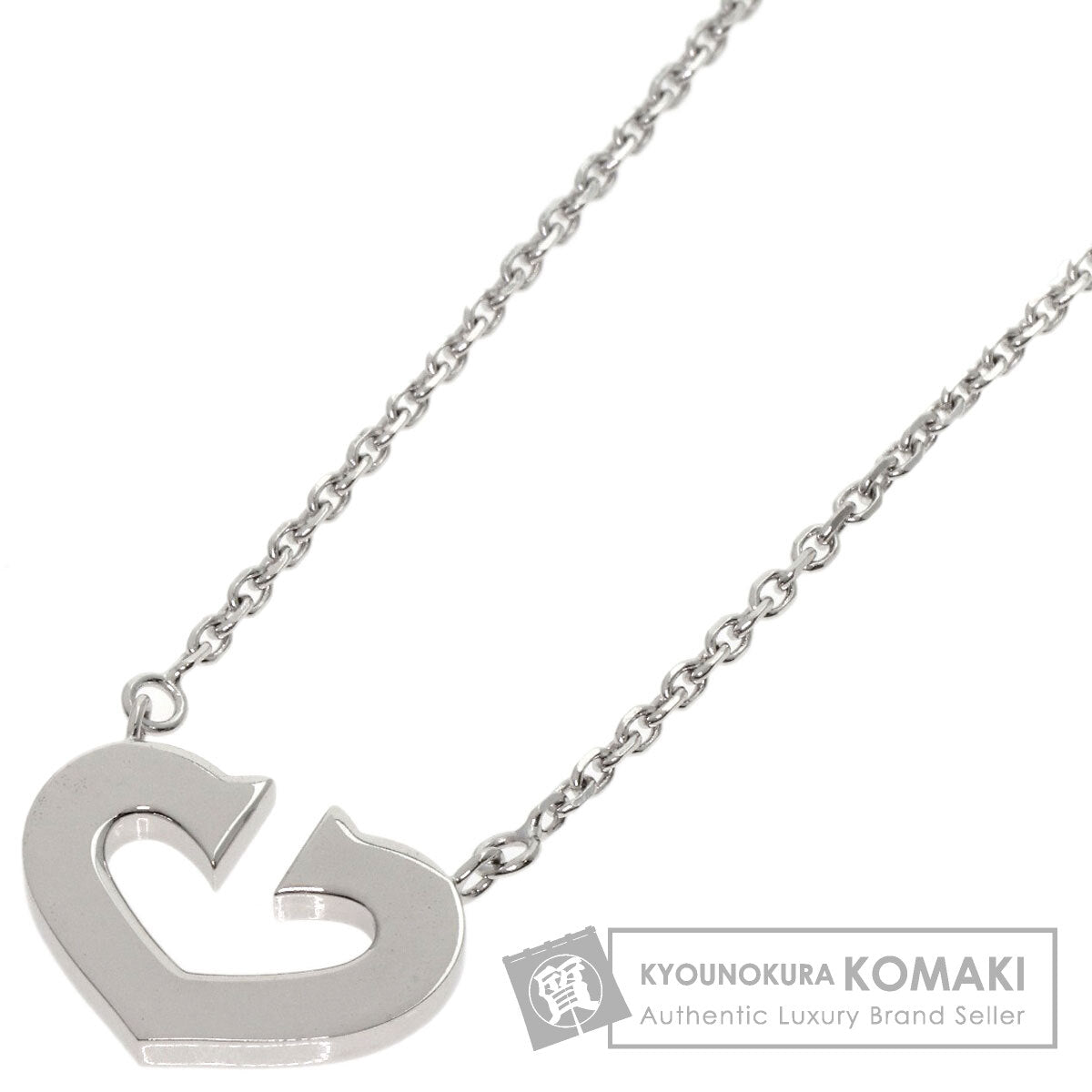 カルティエ Cハート ネックレス 中古 商品画像1