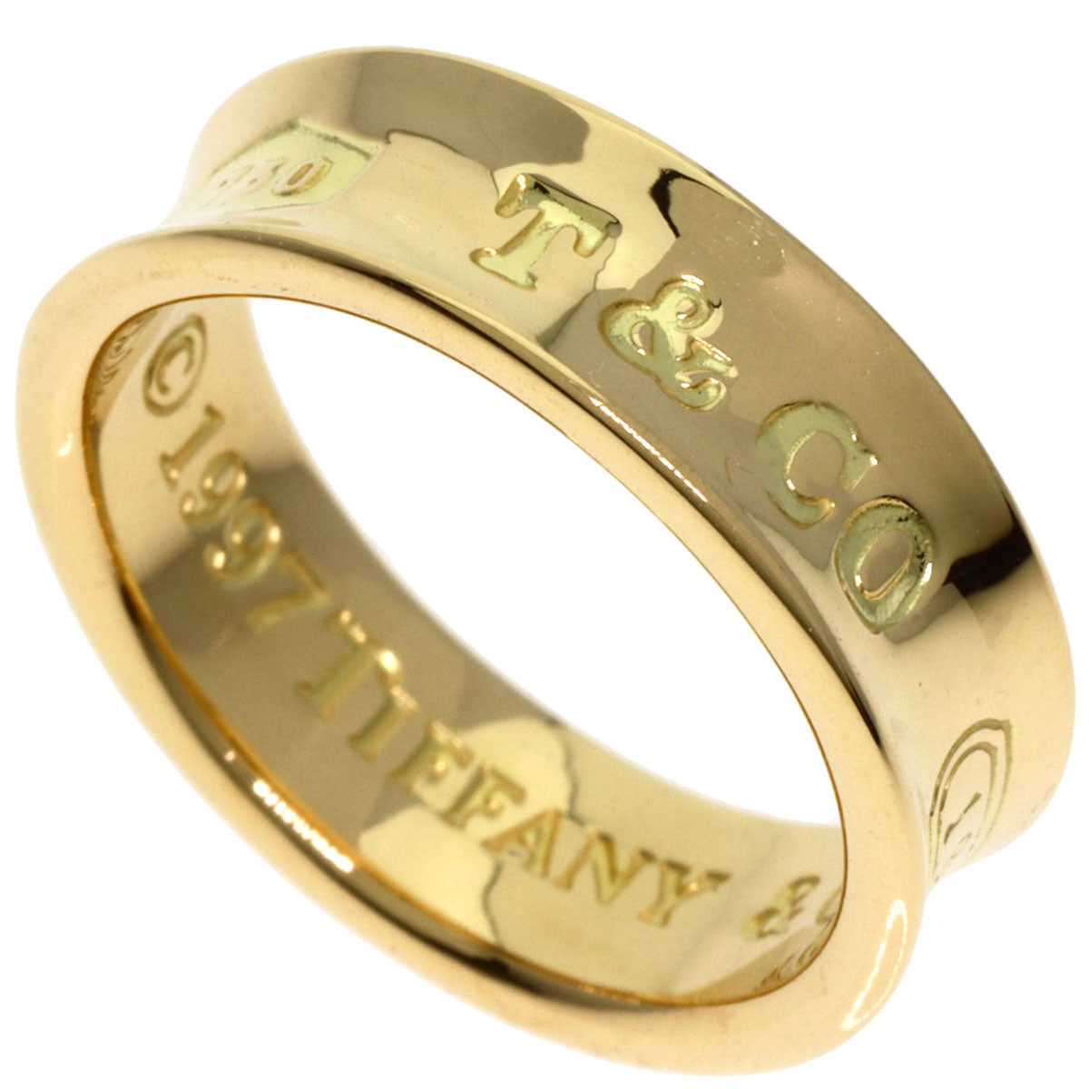 TIFFANY&Co. ティファニー 1837 リング・指輪 K18YG レディース 中古