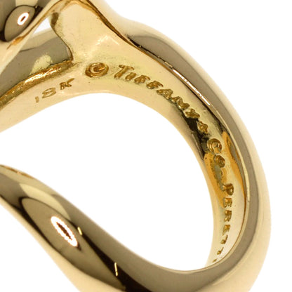 TIFFANY&Co. ティファニー オープンハート リング・指輪 K18YG レディース 中古
