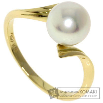 MIKIMOTO ミキモト パール 真珠 リング・指輪 K14YG レディース 中古