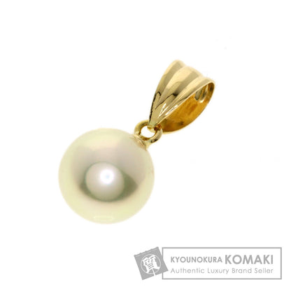 MIKIMOTO ミキモト パール 真珠 ペンダントトップ K18YG レディース 中古