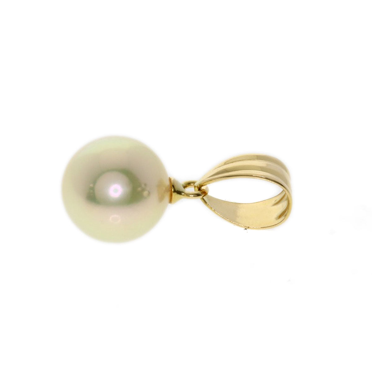 MIKIMOTO ミキモト パール 真珠 ペンダントトップ K18YG レディース 中古