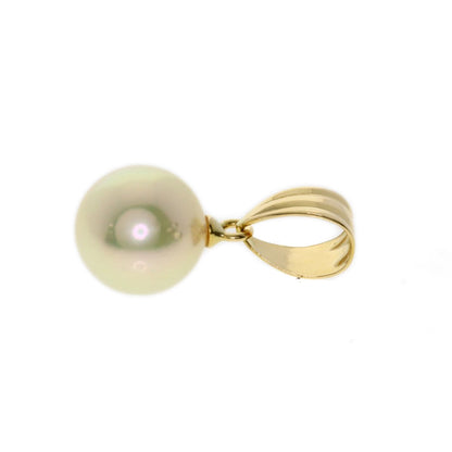 MIKIMOTO ミキモト パール 真珠 ペンダントトップ K18YG レディース 中古