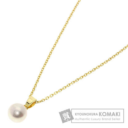 MIKIMOTO ミキモト パール 真珠 ネックレス K18YG レディース 中古