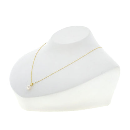 MIKIMOTO ミキモト パール 真珠 ネックレス K18YG レディース 中古