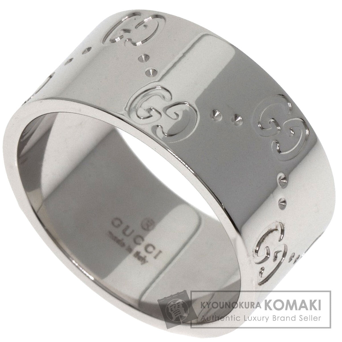 グッチ GG アイコン ワイド #13 リング・指輪 中古 商品画像1