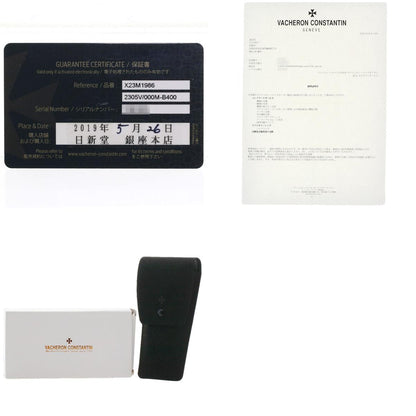 VACHERON CONSTANTIN ヴァシュロン・コンスタンタン 2305V/000M-B4000 オーバーシーズ 腕時計 SS メンズ 中古