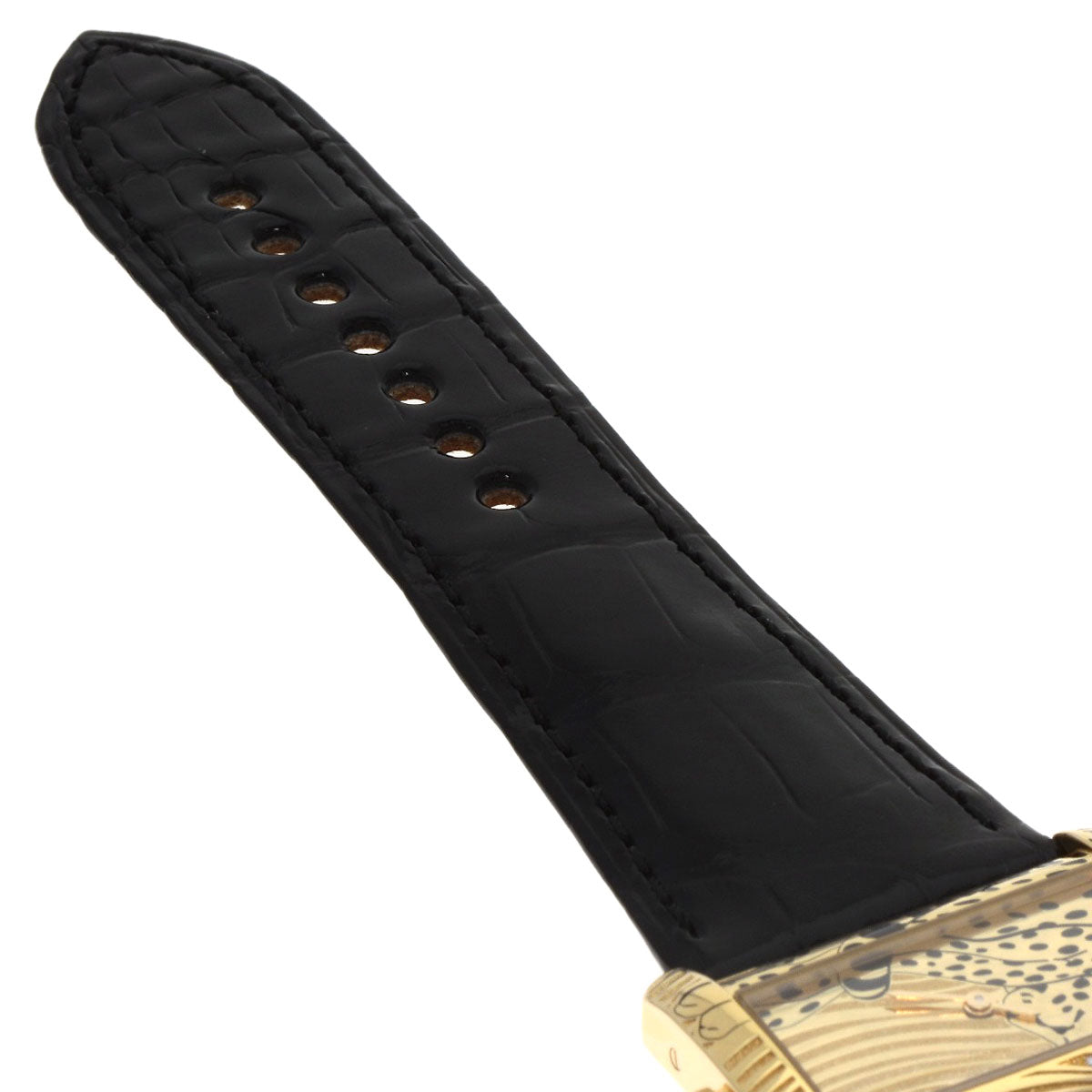CARTIER カルティエ WA301836 ミニタンク ディヴァン パンサー ダイヤモンド 20本限定 腕時計 K18YG レディース 中古