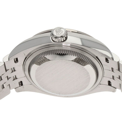 ROLEX ロレックス 279384RBR デイトジャスト 10P ダイヤモンド 腕時計 SS レディース 中古