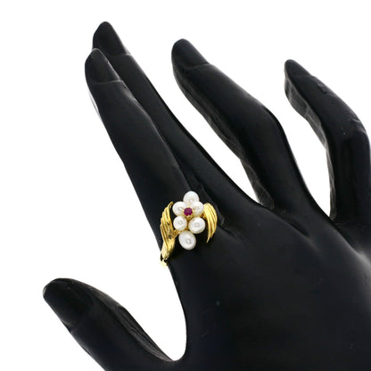 ミキモト パール 真珠 ルビー リング・指輪 中古 商品画像7