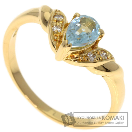 タサキ アクアマリン ダイヤモンド リング・指輪 中古 商品画像1