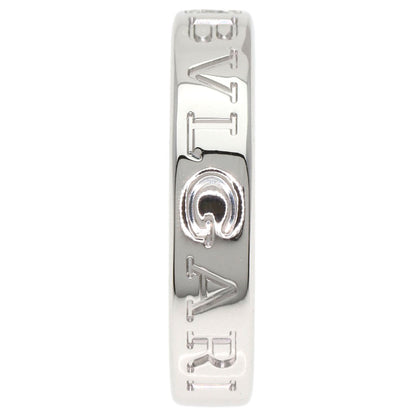 BVLGARI ブルガリ ダブル ロゴ 1P ダイヤモンド リング・指輪 K18WG レディース 中古