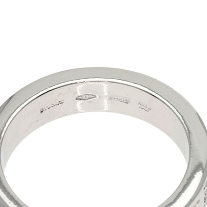 BVLGARI ブルガリ ダブル ロゴ 1P ダイヤモンド リング・指輪 K18WG レディース 中古