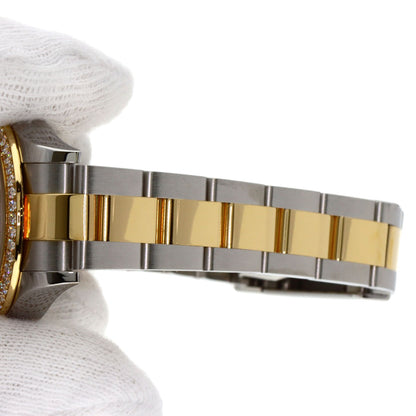 ROLEX ロレックス 279383RBR デイトジャスト スター IX ベゼル ダイヤモンド 腕時計 SS レディース 中古