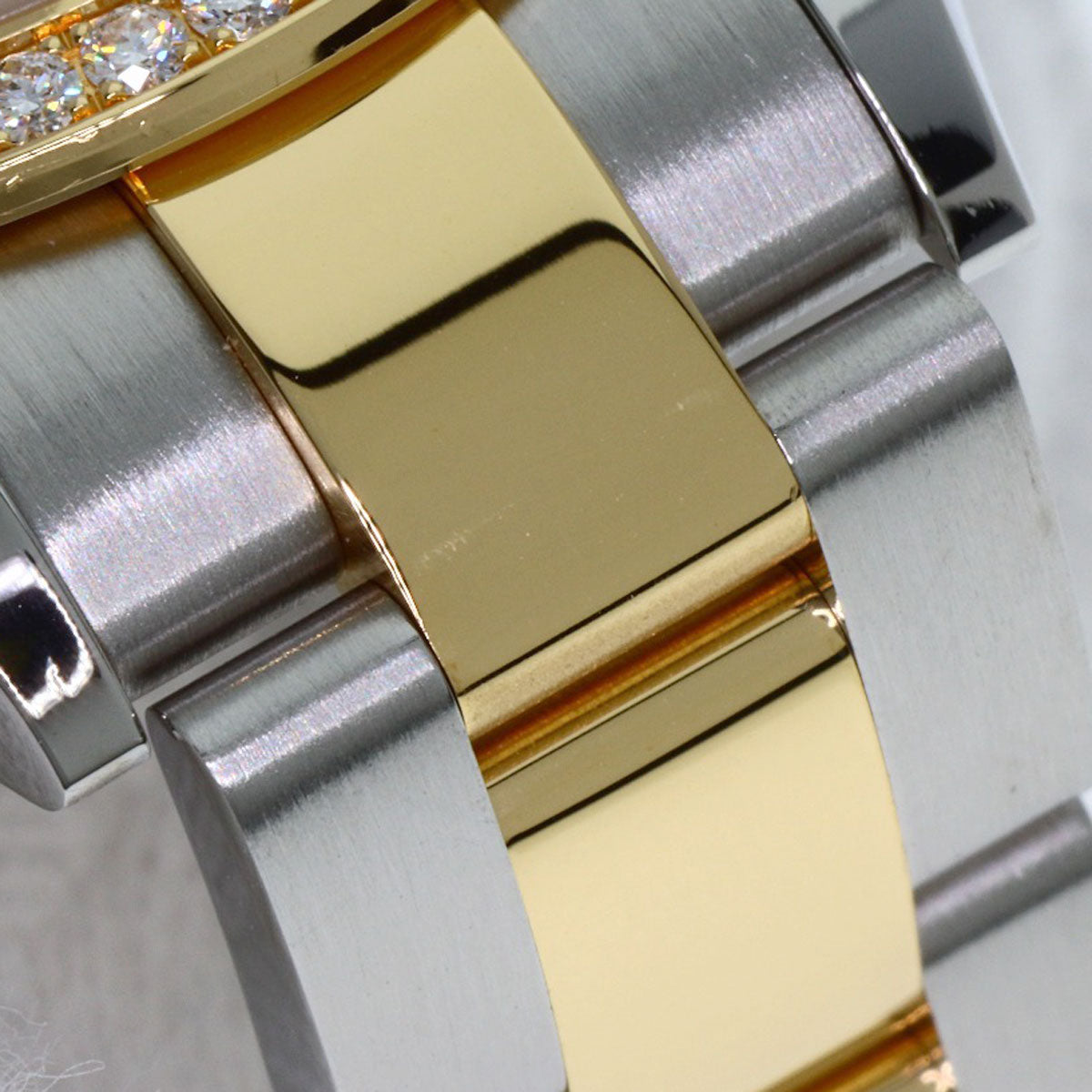 ROLEX ロレックス 279383RBR デイトジャスト スター IX ベゼル ダイヤモンド 腕時計 SS レディース 中古
