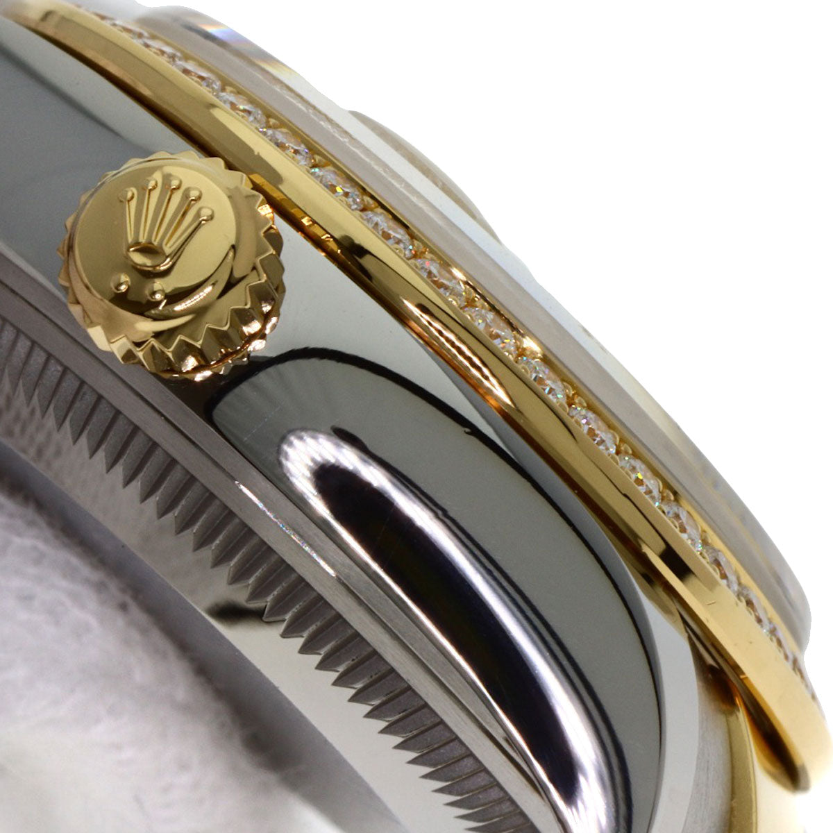 ROLEX ロレックス 279383RBR デイトジャスト スター IX ベゼル ダイヤモンド 腕時計 SS レディース 中古