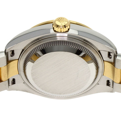 ROLEX ロレックス 279383RBR デイトジャスト スター IX ベゼル ダイヤモンド 腕時計 SS レディース 中古
