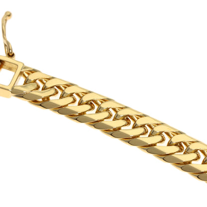SELECT JEWELRY セレクトジュエリー 喜平 キヘイ 6面W ブレスレット K18YG メンズ 中古