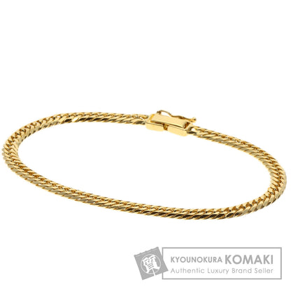 SELECT JEWELRY セレクトジュエリー 喜平 キヘイ 6面W ブレスレット K18YG メンズ 中古