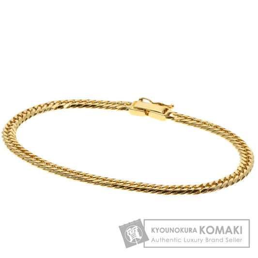 SELECT JEWELRY セレクトジュエリー 喜平 キヘイ 6面W ブレスレット K18YG メンズ 中古