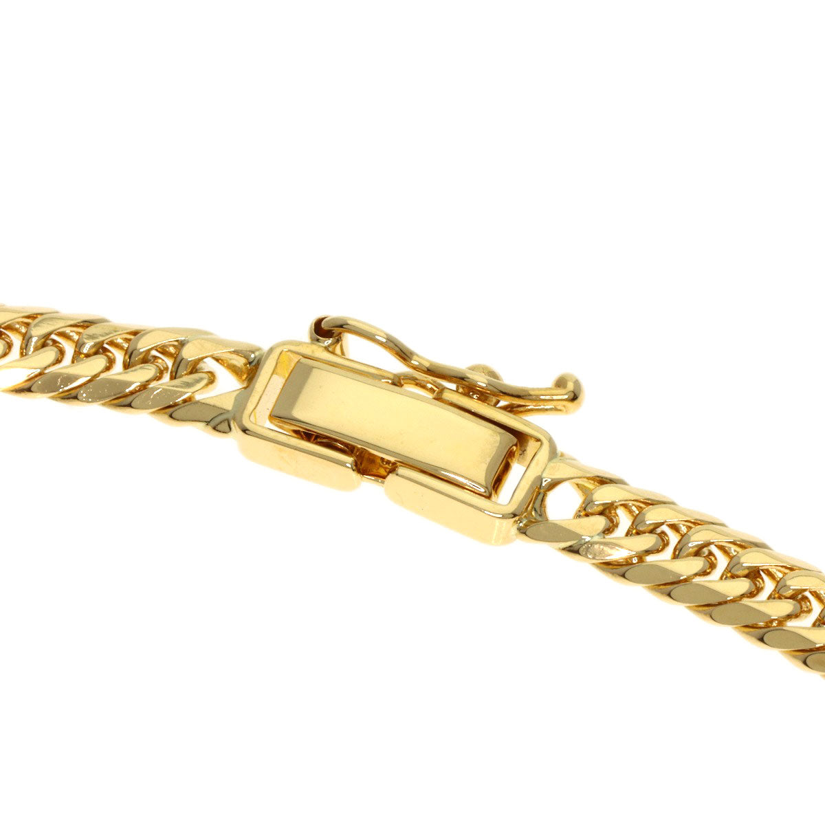 SELECT JEWELRY セレクトジュエリー 喜平 キヘイ 6面W ブレスレット K18YG メンズ 中古