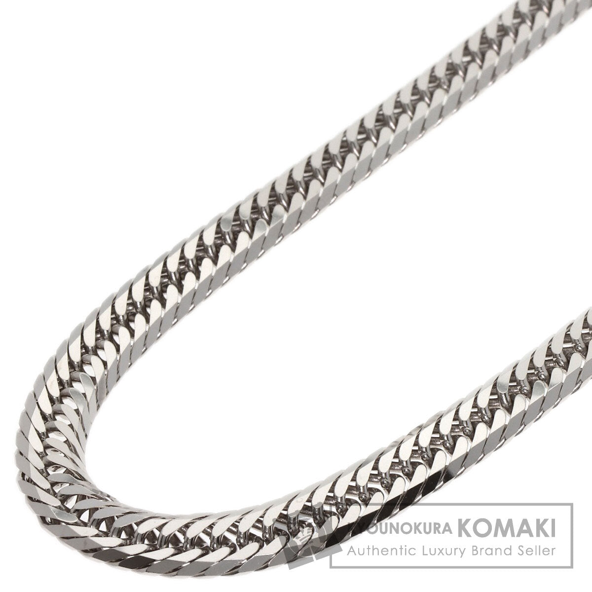 SELECT JEWELRY セレクトジュエリー 喜平 キヘイ 8面 トリプル　 ネックレス K18WG レディース 中古