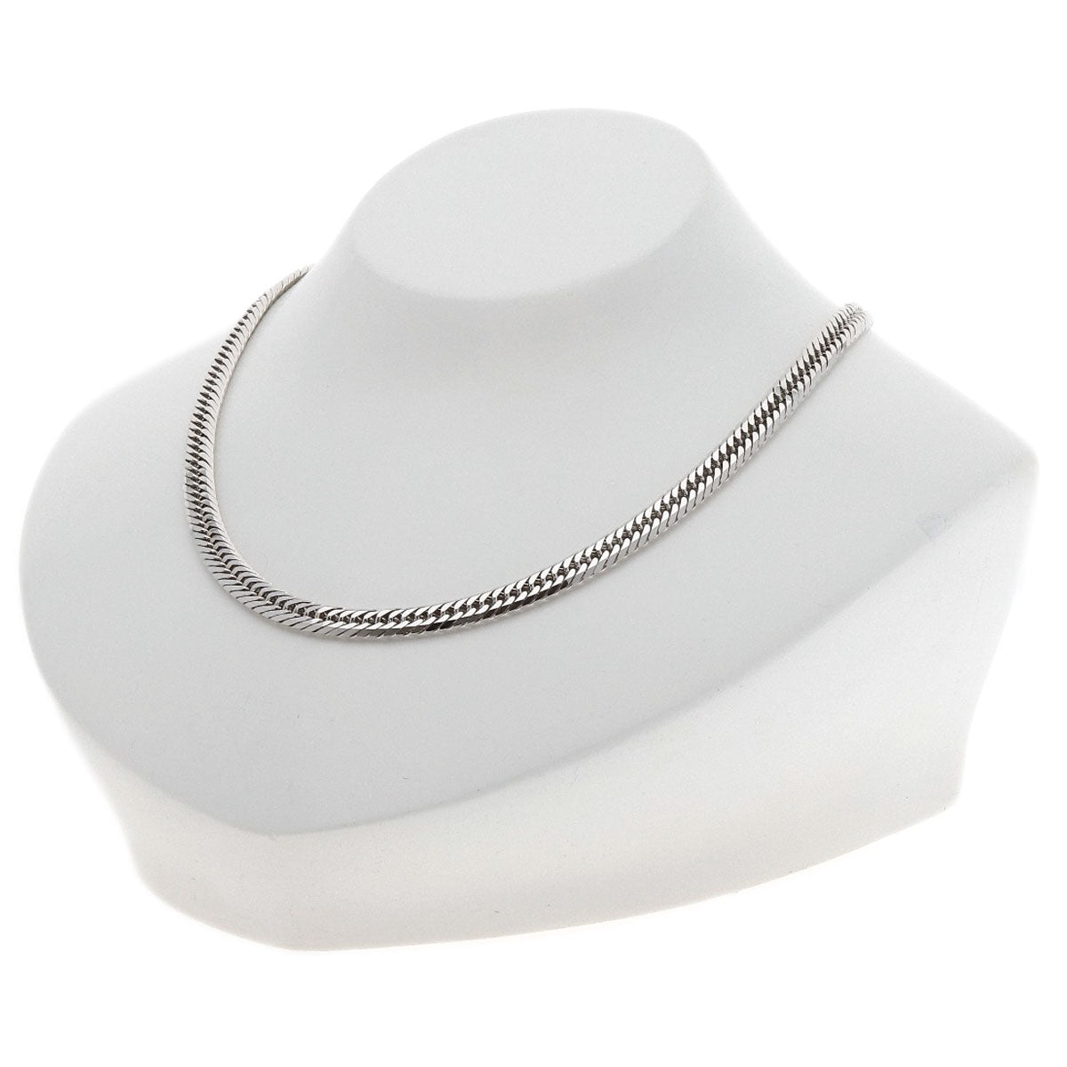 SELECT JEWELRY セレクトジュエリー 喜平 キヘイ 8面 トリプル　 ネックレス K18WG レディース 中古