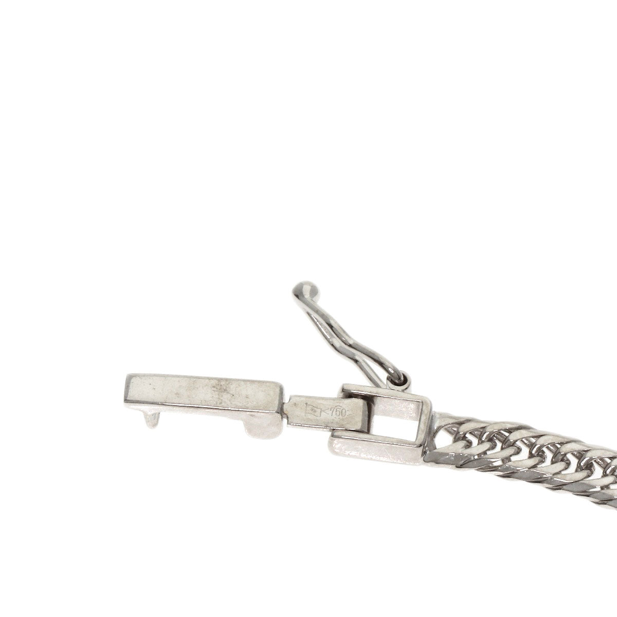 SELECT JEWELRY セレクトジュエリー 喜平 キヘイ 6面W ネックレス K18WG レディース 中古