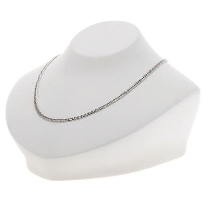 SELECT JEWELRY セレクトジュエリー 喜平 キヘイ 6面W ネックレス K18WG レディース 中古