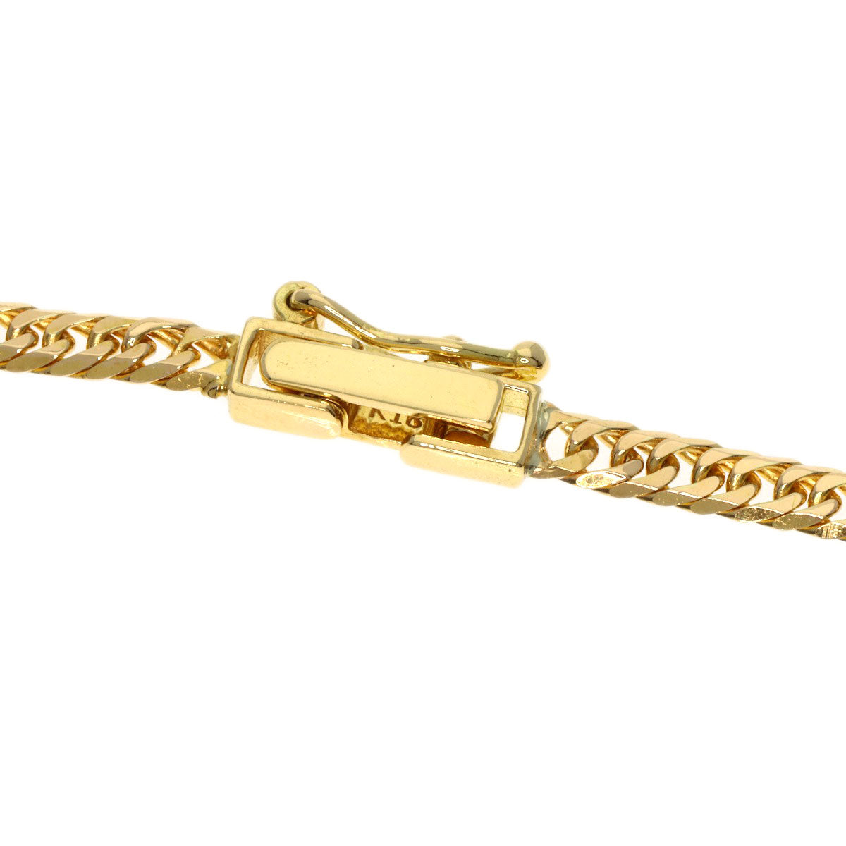 SELECT JEWELRY セレクトジュエリー 喜平 キヘイ 6面W ネックレス K18YG メンズ 中古