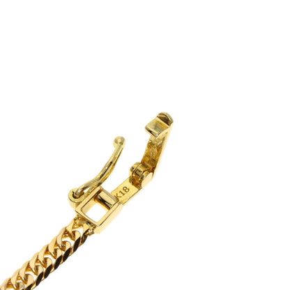 SELECT JEWELRY セレクトジュエリー 喜平 キヘイ 6面W ネックレス K18YG メンズ 中古