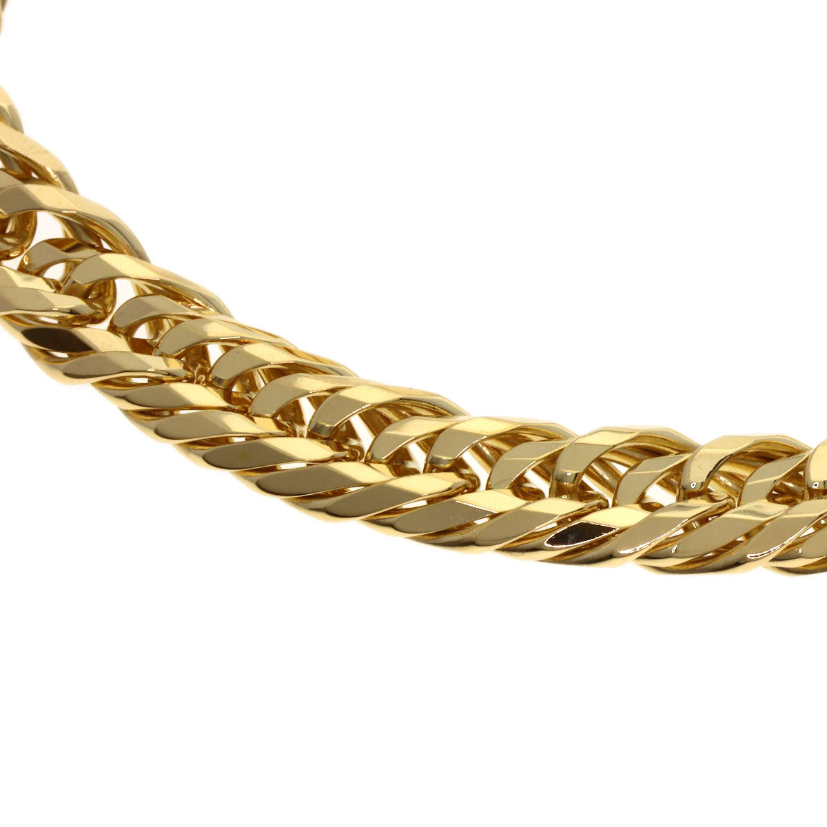 SELECT JEWELRY セレクトジュエリー 喜平 キヘイ 12面 トリプル ブレスレット K18YG メンズ 中古