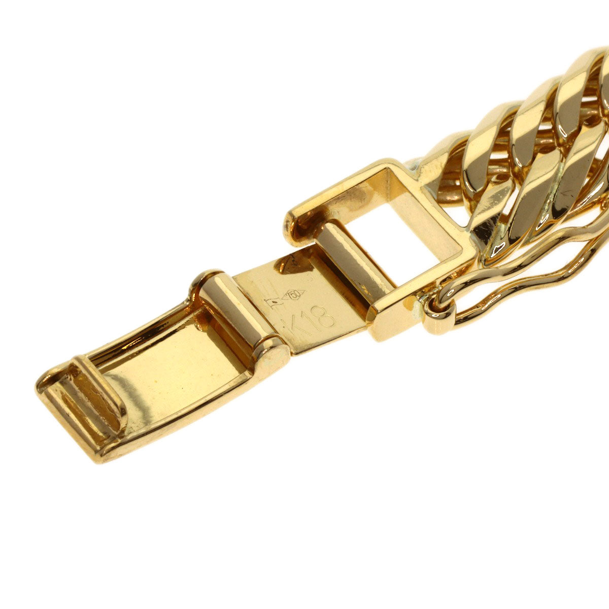 SELECT JEWELRY セレクトジュエリー 喜平 キヘイ 12面 トリプル ブレスレット K18YG メンズ 中古