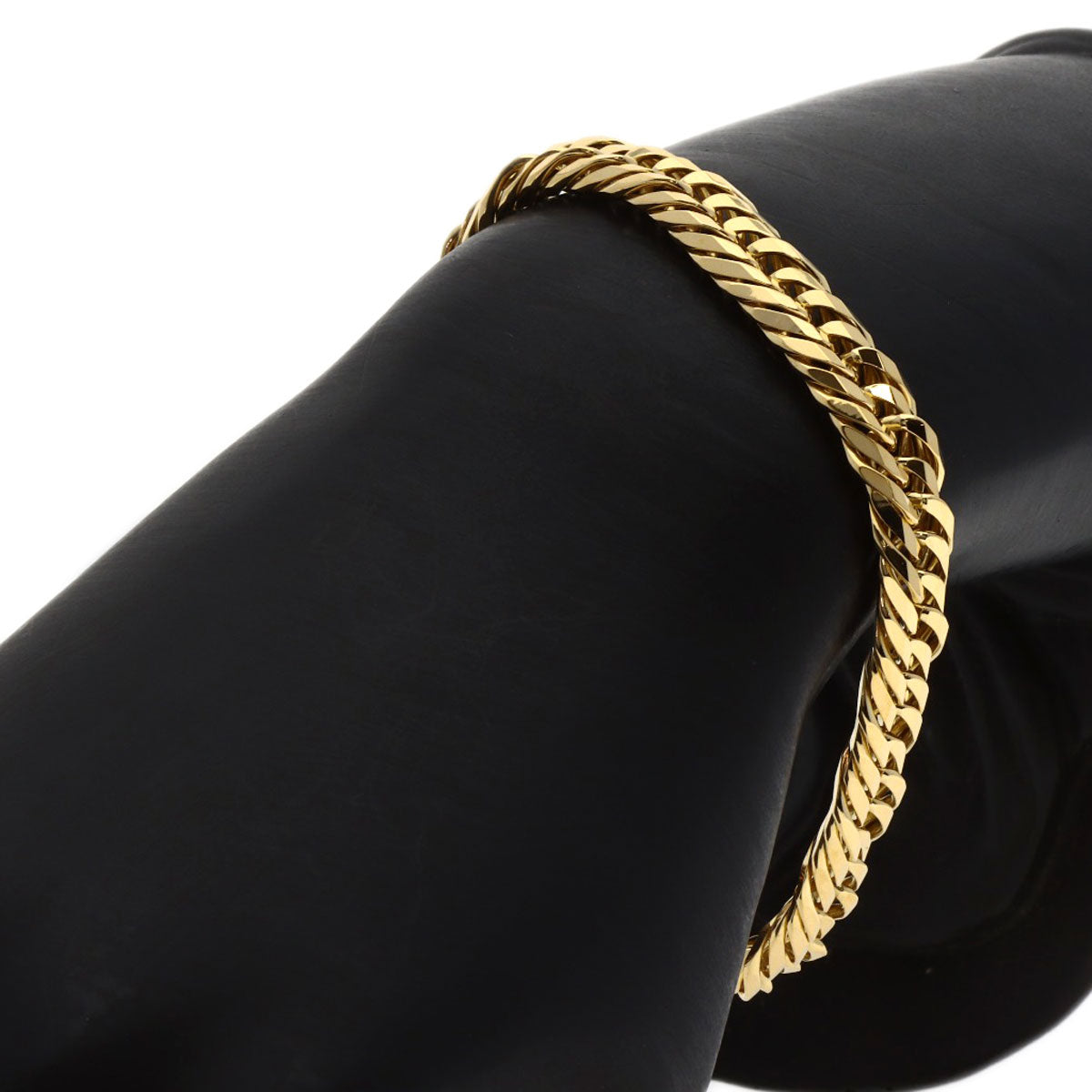 SELECT JEWELRY セレクトジュエリー 喜平 キヘイ 12面 トリプル ブレスレット K18YG メンズ 中古