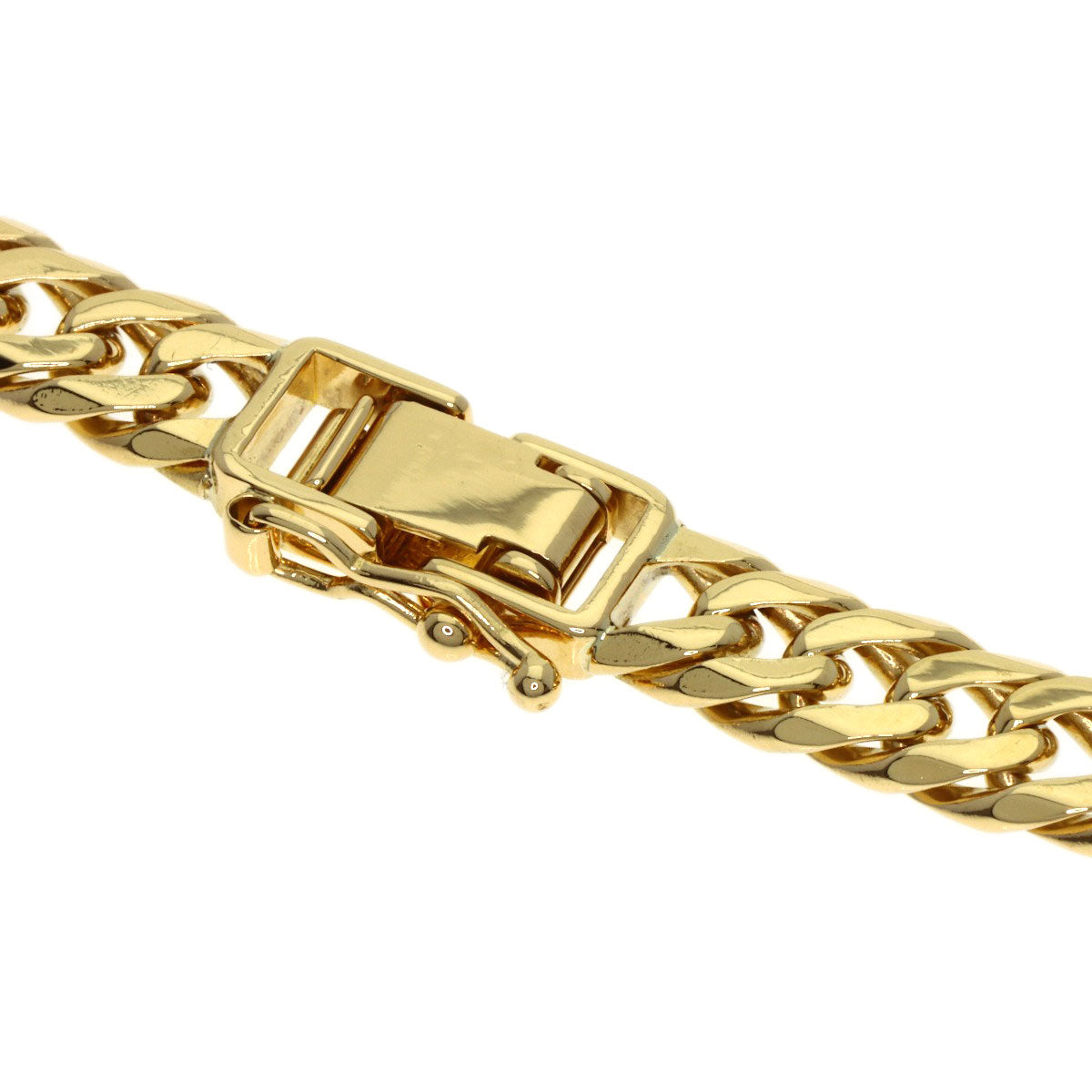 SELECT JEWELRY セレクトジュエリー 喜平 キヘイ 6面W ブレスレット K18YG メンズ 中古