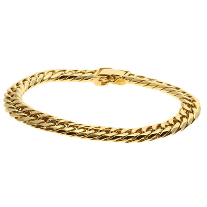 SELECT JEWELRY セレクトジュエリー 喜平 キヘイ 6面W ブレスレット K18YG メンズ 中古