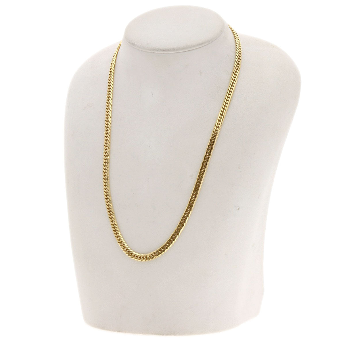 SELECT JEWELRY セレクトジュエリー 喜平 キヘイ W6面 ネックレス K18YG メンズ 中古