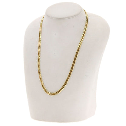 SELECT JEWELRY セレクトジュエリー 喜平 キヘイ W6面 ネックレス K18YG メンズ 中古