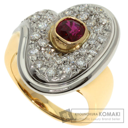 TASAKI タサキ ルビー ダイヤモンド リング・指輪 PT900 レディース 中古