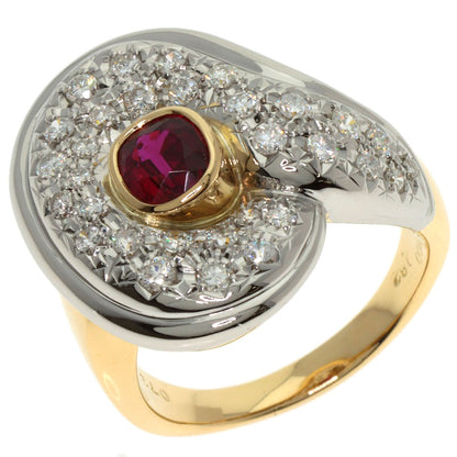 TASAKI タサキ ルビー ダイヤモンド リング・指輪 PT900 レディース 中古