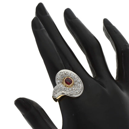 TASAKI タサキ ルビー ダイヤモンド リング・指輪 PT900 レディース 中古