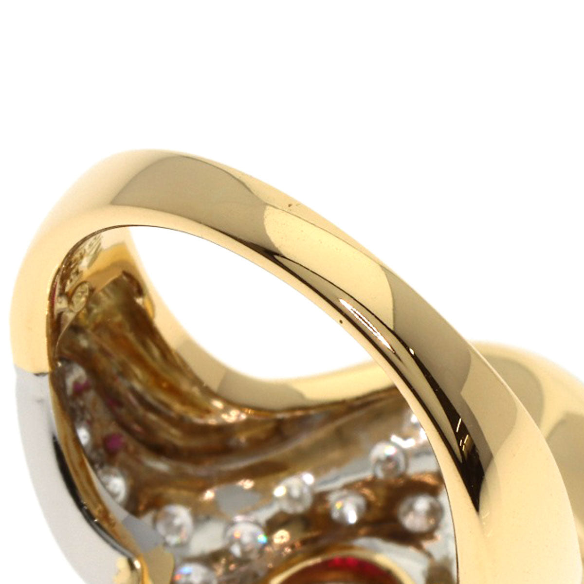TASAKI タサキ ルビー ダイヤモンド リング・指輪 PT900 レディース 中古