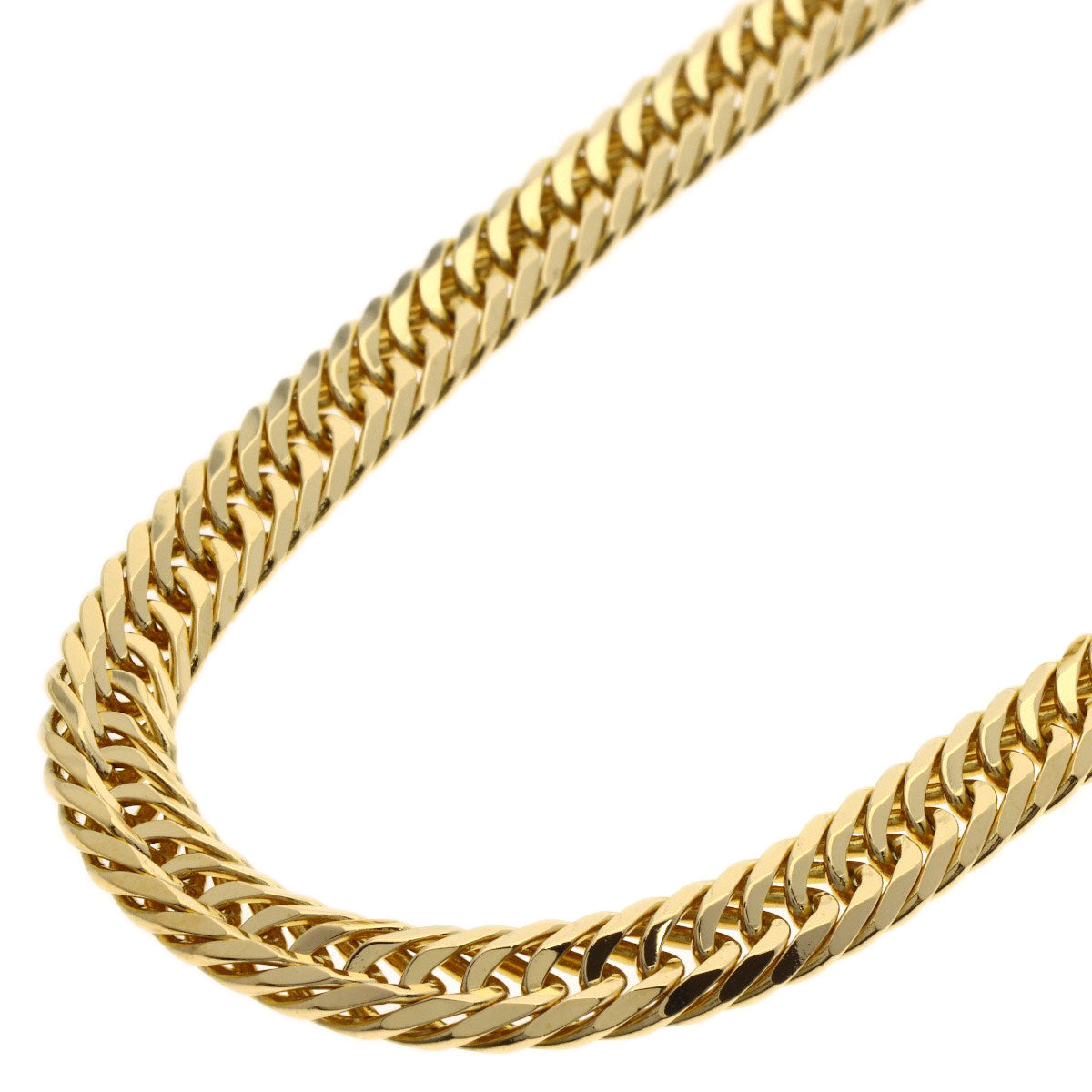 SELECT JEWELRY セレクトジュエリー 喜平 キヘイ 6面 トリプル ネックレス K18YG メンズ 中古