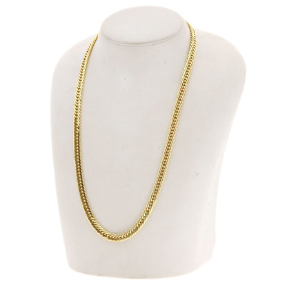 SELECT JEWELRY セレクトジュエリー 喜平 キヘイ 6面 トリプル ネックレス K18YG メンズ 中古