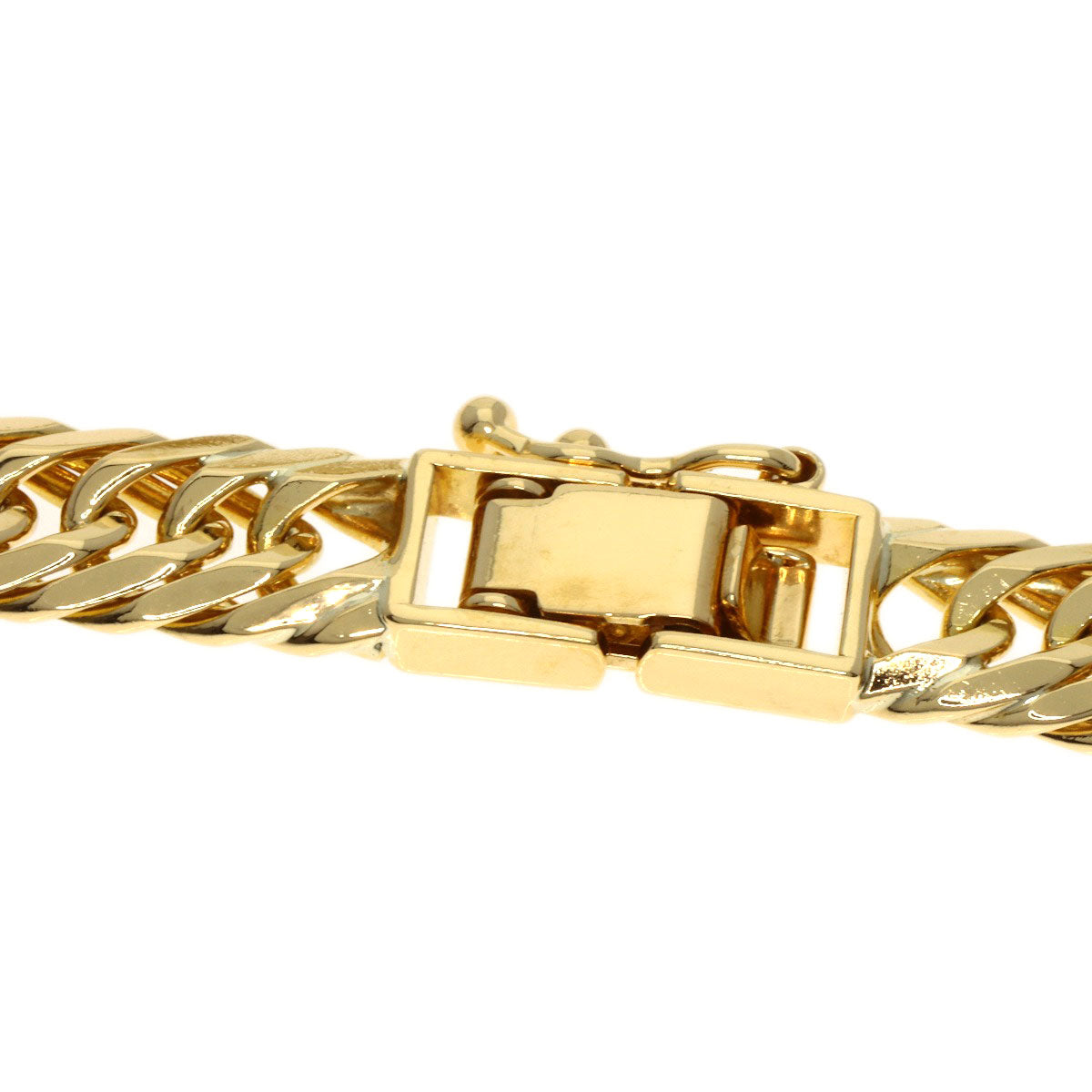 SELECT JEWELRY セレクトジュエリー 喜平 キヘイ 6面 トリプル ネックレス K18YG メンズ 中古