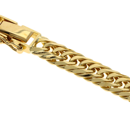 SELECT JEWELRY セレクトジュエリー 喜平 キヘイ 6面 トリプル ネックレス K18YG メンズ 中古