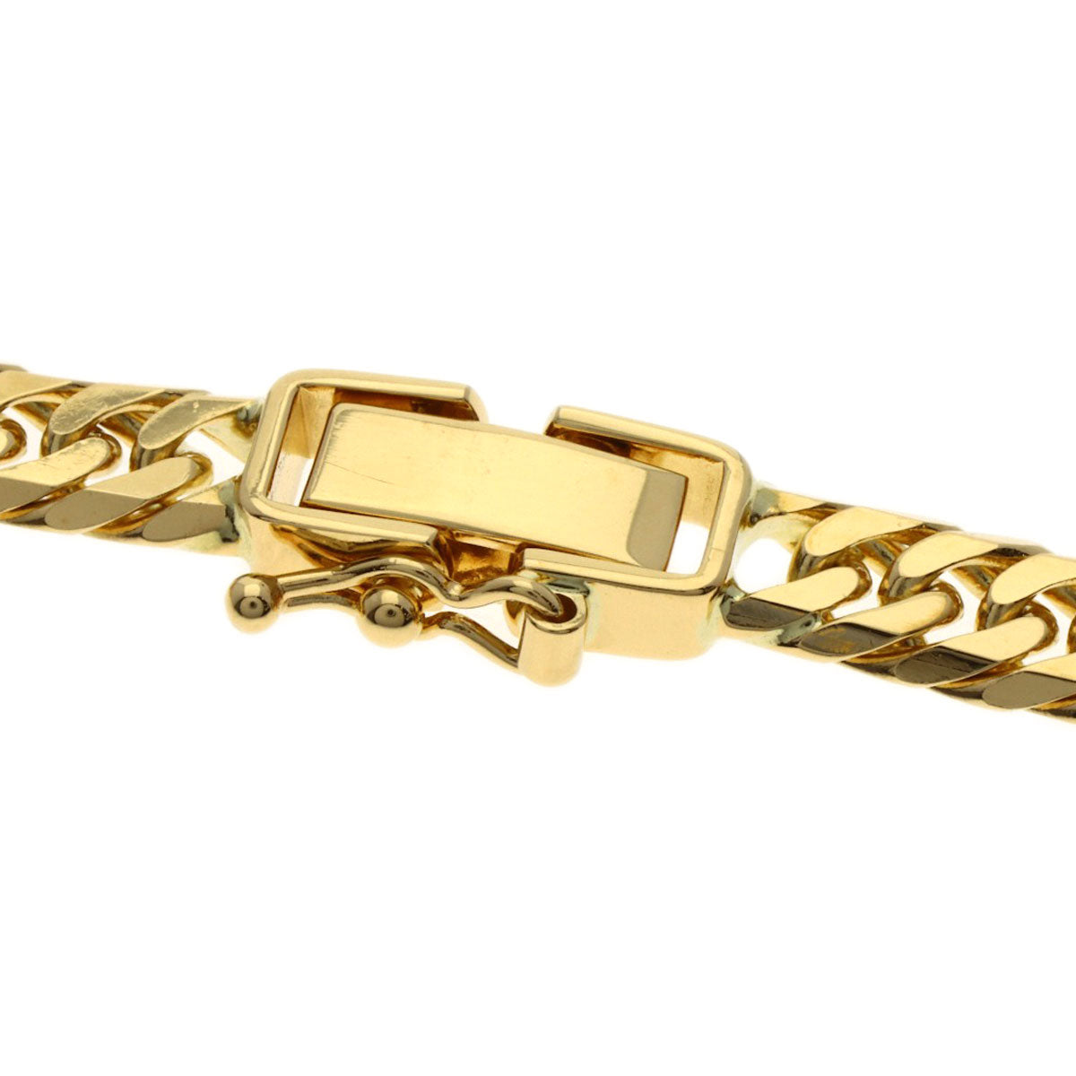 SELECT JEWELRY セレクトジュエリー 喜平 キヘイ 6面W ネックレス K18YG メンズ 中古