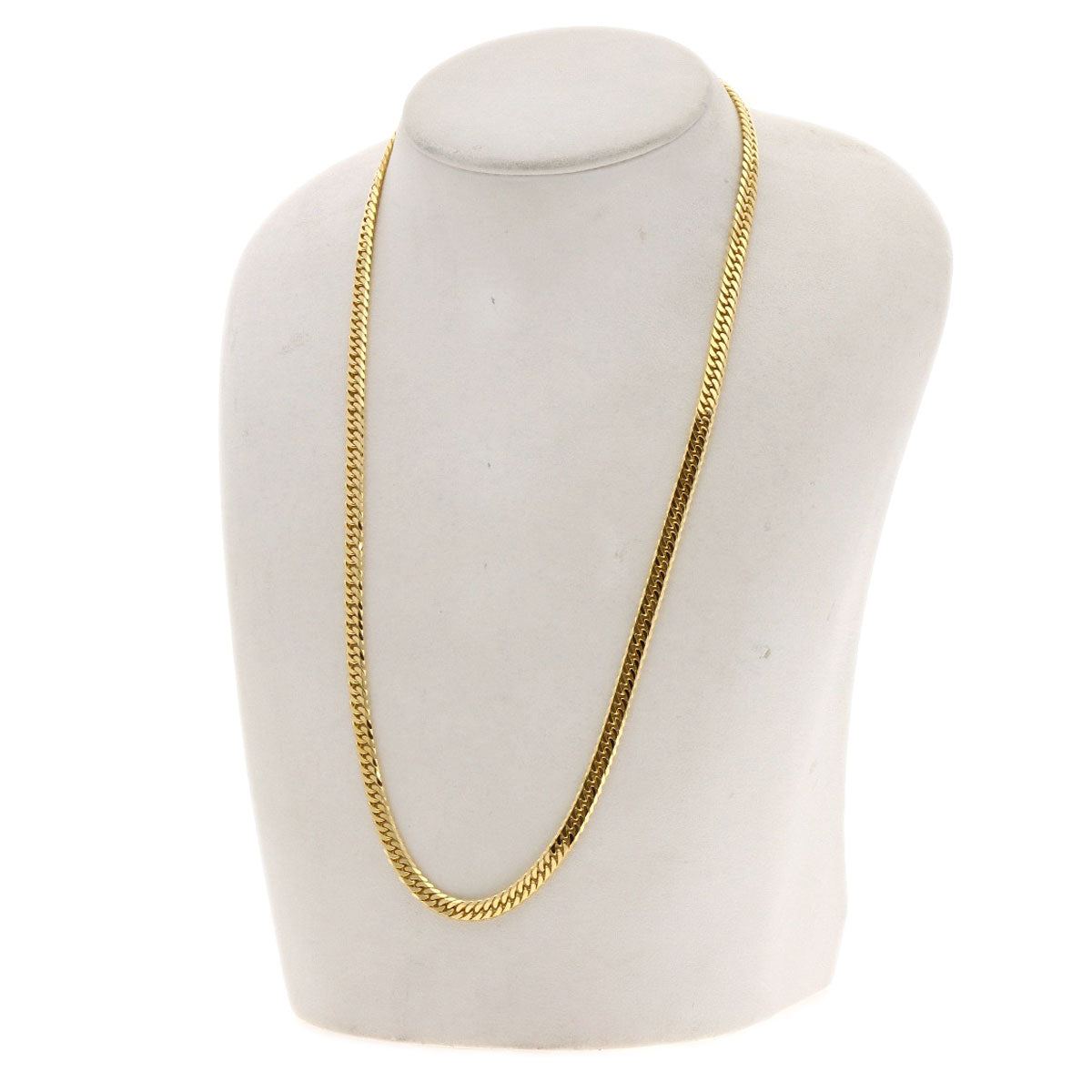 SELECT JEWELRY セレクトジュエリー 喜平 キヘイ 6面W ネックレス K18YG メンズ 中古